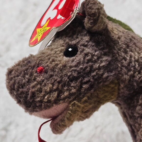 Vintage 1998 Ty Beanie Baby Scorch the Dragon Plush Stuffed Animal Toy - Picture 2 of 8